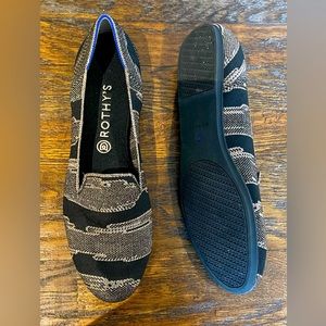 Rothy’s The Loafer Womens Size US 13 Golden Shim Round Toe Slip On Flats Shoes